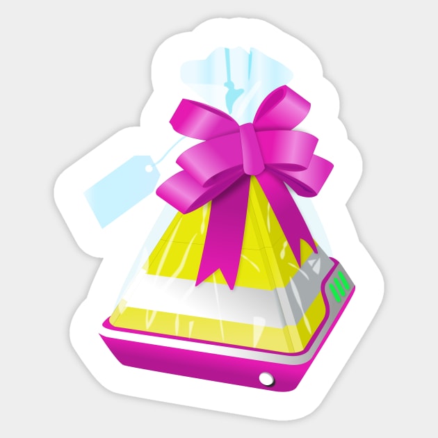 The Best Gift Ever Sticker by straightupdzign